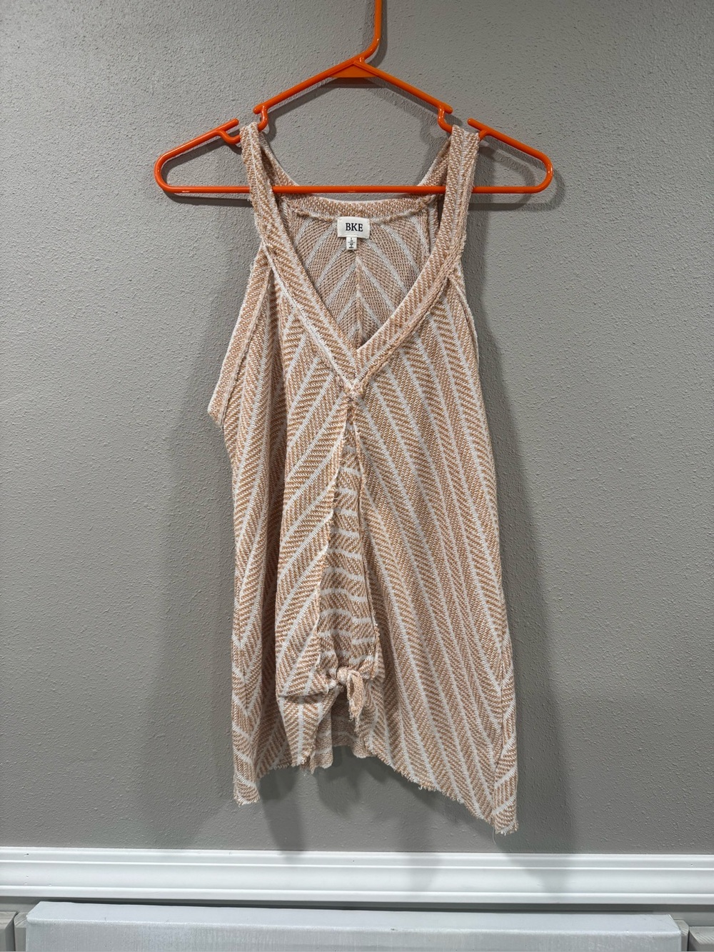 BKE Striped Open Weave Tank Top - Picture 3 of 7